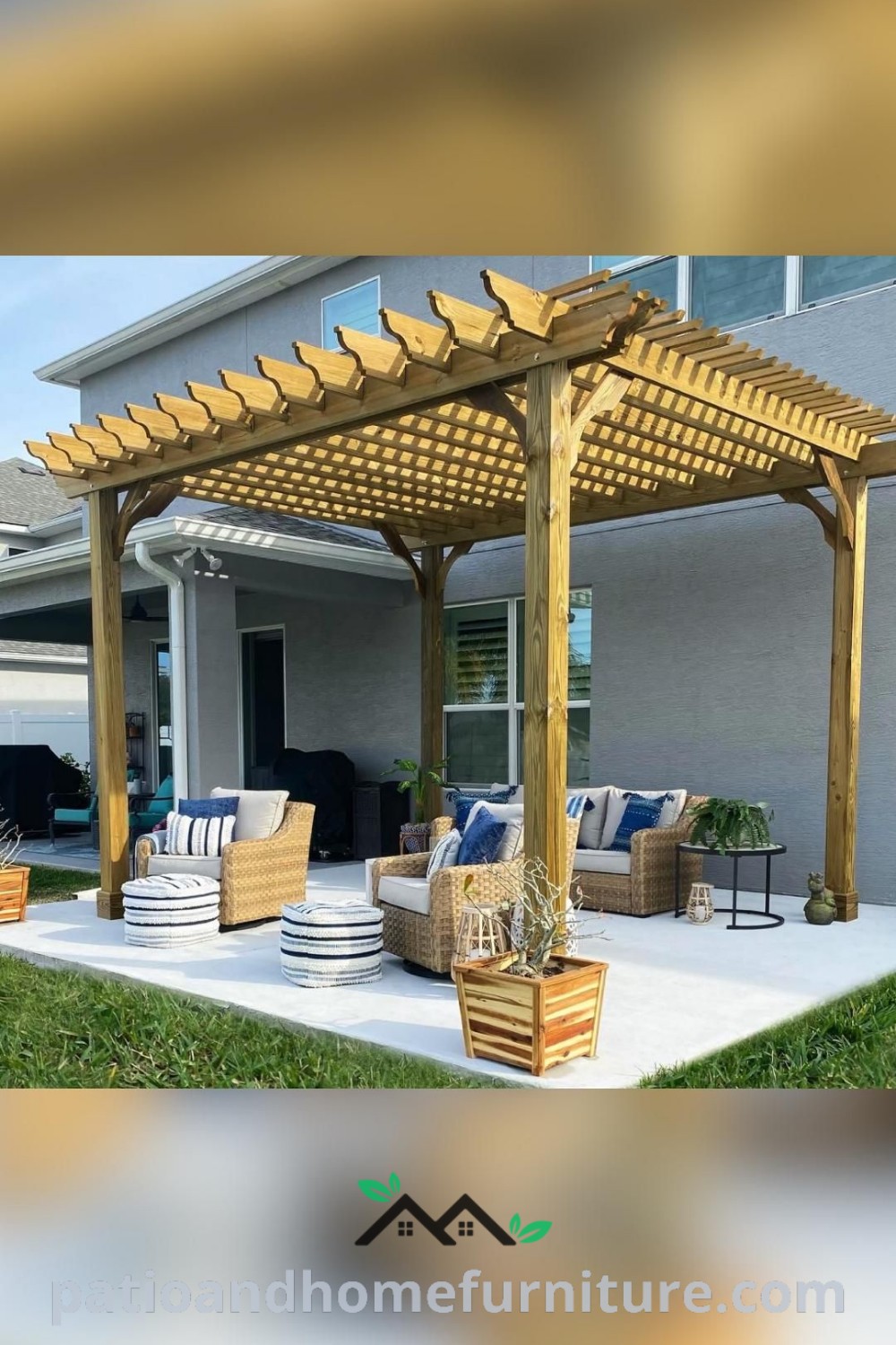 Rooftop patio oasis featuring cozy lounge furniture, lush plants, and ambient lighting, ideal for creating a welcoming outdoor living space for relaxation and gatherings, providing inspiring decor ideas for your home at wellnesswink.com.